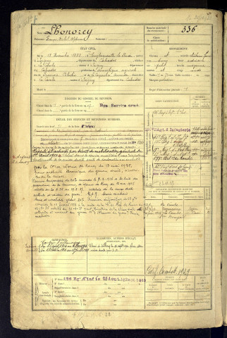 Lhonorey, François Michel Alphonse