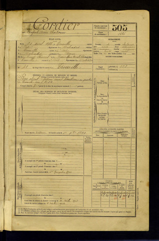 Cordier, Auguste Arsène Charles