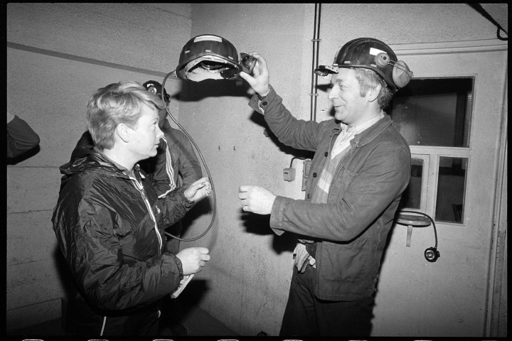 Visite à la mine de Soumont