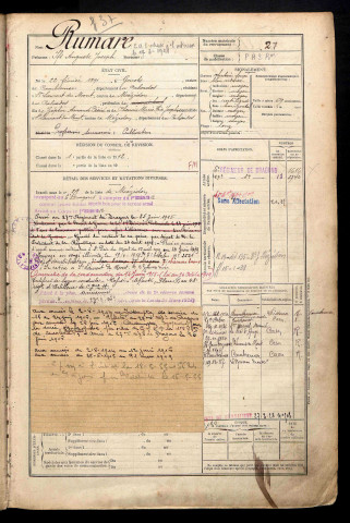 Rumare, Ifs Auguste Joseph