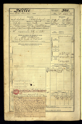 Déclée, Emile Alexandre