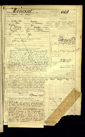 Ménant, Eugène Victor Albert