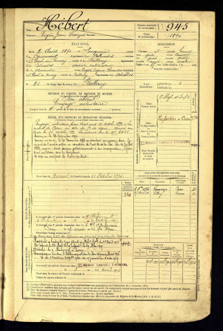 Hébert, Eugène Jean François