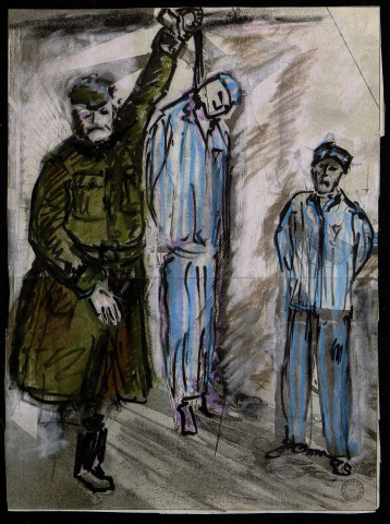 Pendaisons (dessins n°126 à 138)