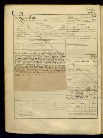 Quentin, Georges Joseph Albert