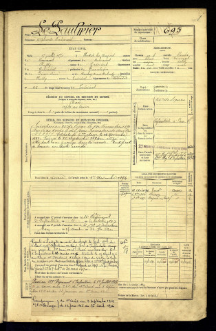 Le Paulmier, Alphonse Ferdinand