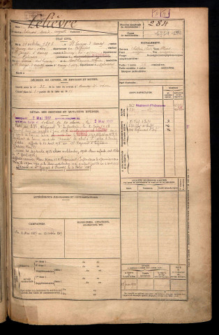 Lelièvre, Edmond Marie Auguste