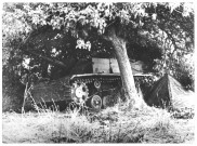 Mise en place d'une attaque par l'artillerie allemande (photos 104 et 441)