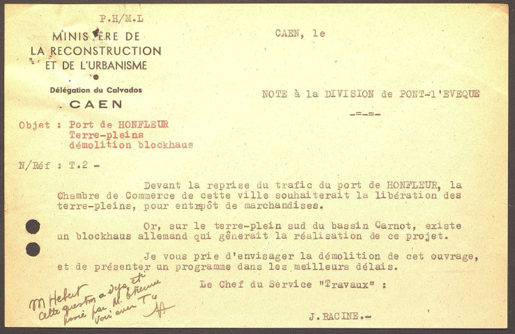 Communes d'Argentan à Honfleur.