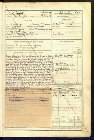 Dutot, Paul Henri Jean