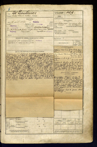 Le Paulmier, André Clément Arthur