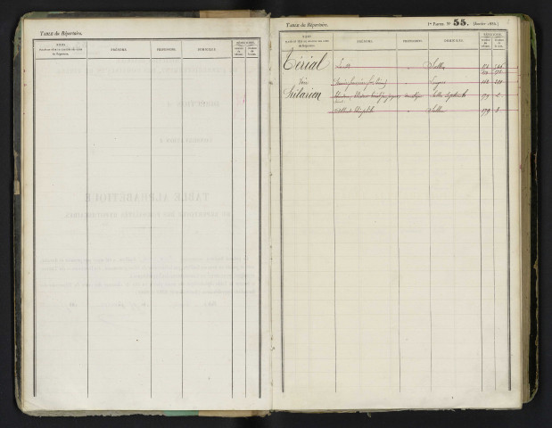 Registre n°53 : Terial - Tostain