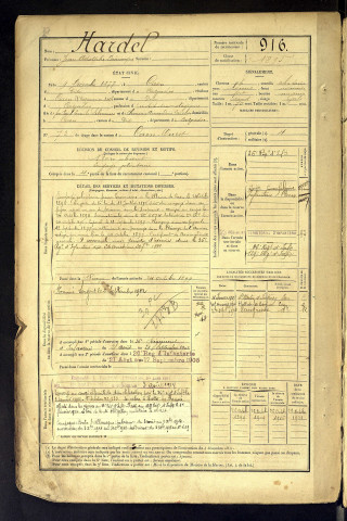 Hardel, Jean Adolphe Dominique