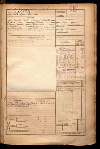 Carin, Emile Alfred Désiré