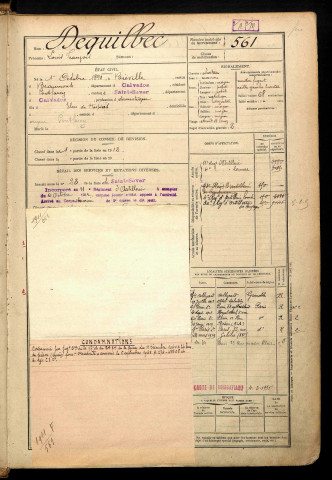 Dequilbec, Louis François