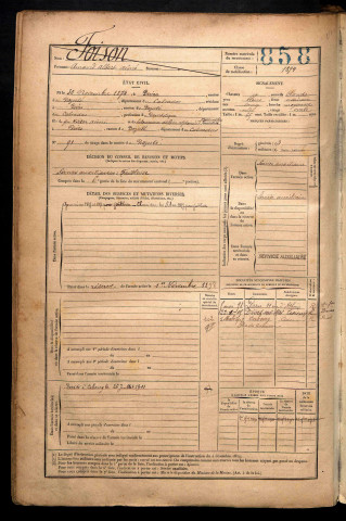 Foison, Armand Albert Aimé