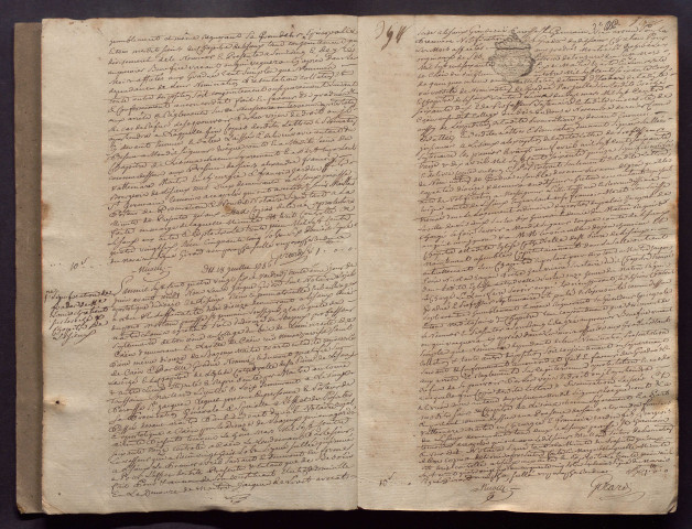 18 juillet 1786-4 octobre 1787