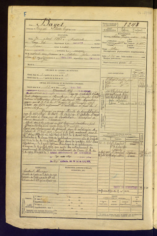 Bayet, Auguste Victor Eugène