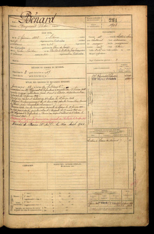 Bénard, Raymond Victor