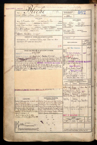 Bloche, Albert Guillaume René