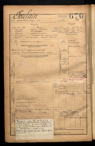 Poulain, Gaston Charles Georges