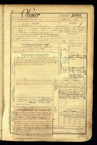 Olivier, Robert Paul Clément