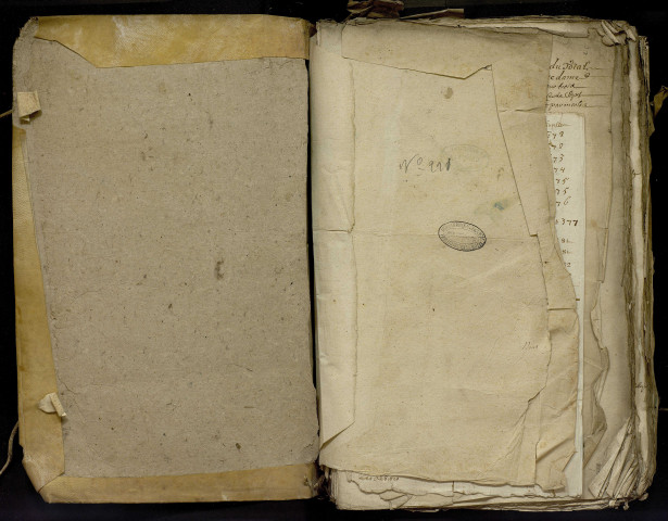 Tome IV. « Recette » par le même. « 1707 à 1710 »