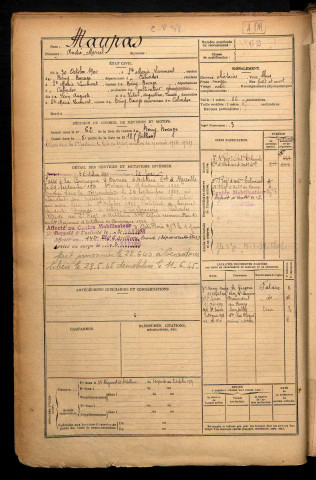 Maupas, André Marcel