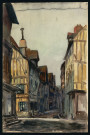 Lisieux, rue aux Fèvres, par Henri Dannet