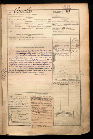 Duclos, Gaston Ernest Victor