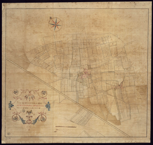 Plan en 1738