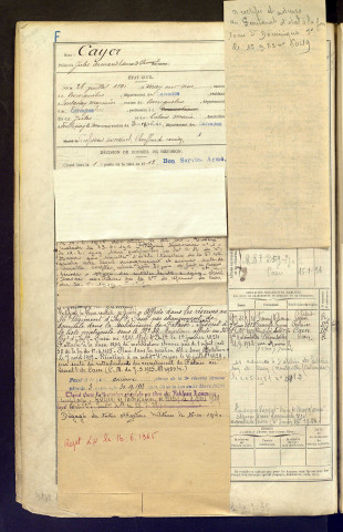 Cayer, Jules Armand Edouard Clément