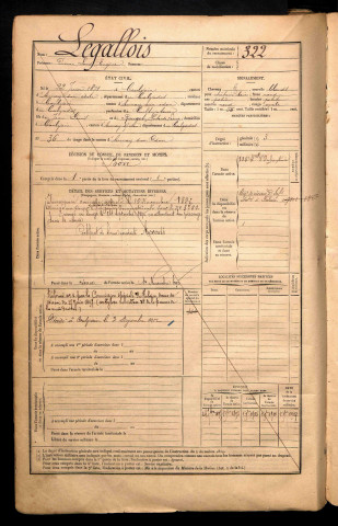 Legallois, Pierre Louis Eugène