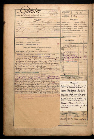 Guiénier, Maurice Auguste