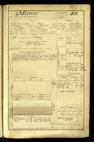 Odienne, François Louis Auguste