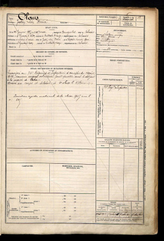 Claus, Justin Léon Désiré