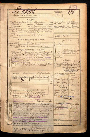 Bastard, Baptiste Didier Etienne