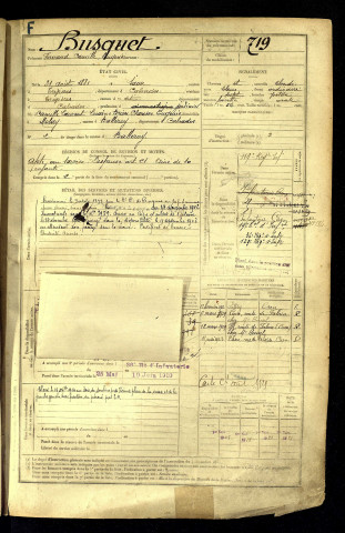 Busquet, Fernand Camille Eugène