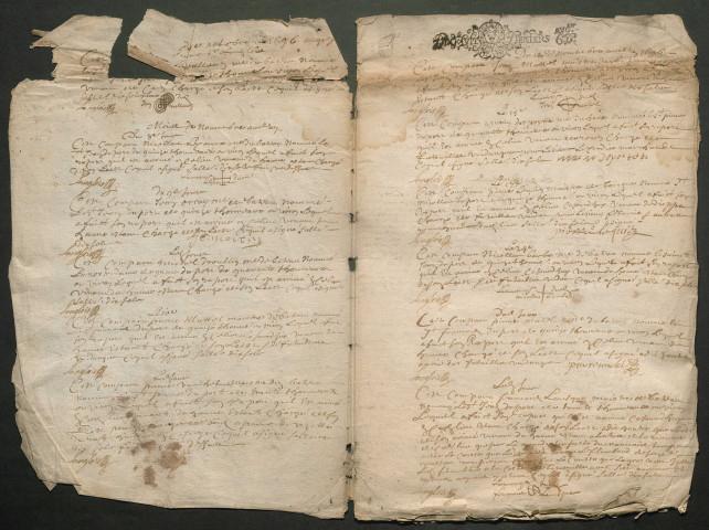 15 octobre-28 décembre 1696