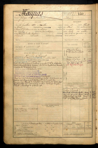 Maupas, Georges Arsène Armand