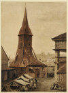 "Honfleur", église Sainte-Catherine, par Léon Aubert