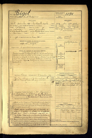 Bigot, Alexandre Ernest Prosper