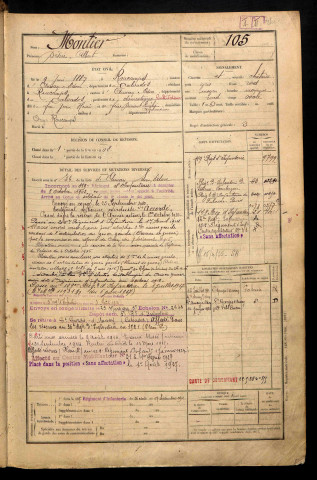 Montier, Désiré Albert