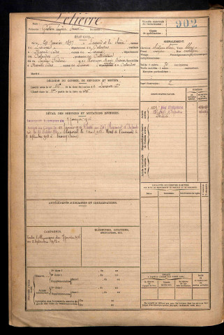 Lelièvre, Gaston Eugène Ernest