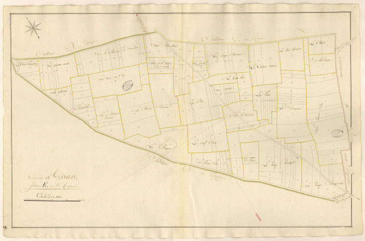 Section E de la Campagne