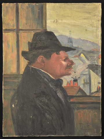 Portrait de Narcisse Guilbert, par Pol-Pitt (Paul Pitrais, dit )