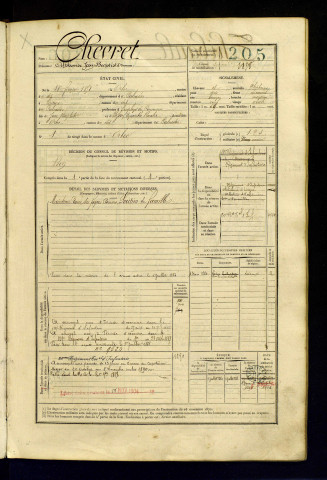 Chevret, Alphonse Jean Baptiste