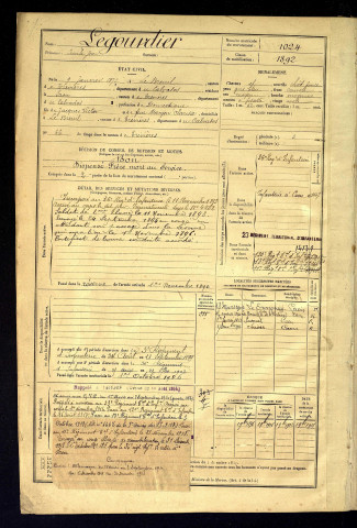 Legourdier, Emile Jean