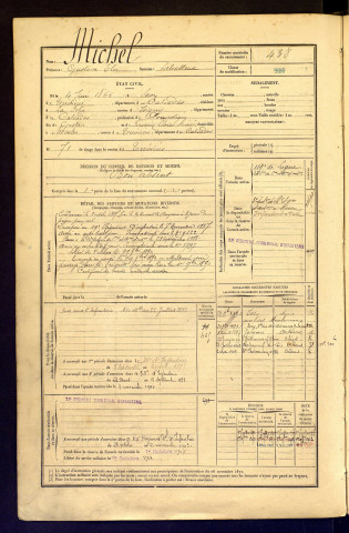 Michel dit Lebatteux, Gustave Elie