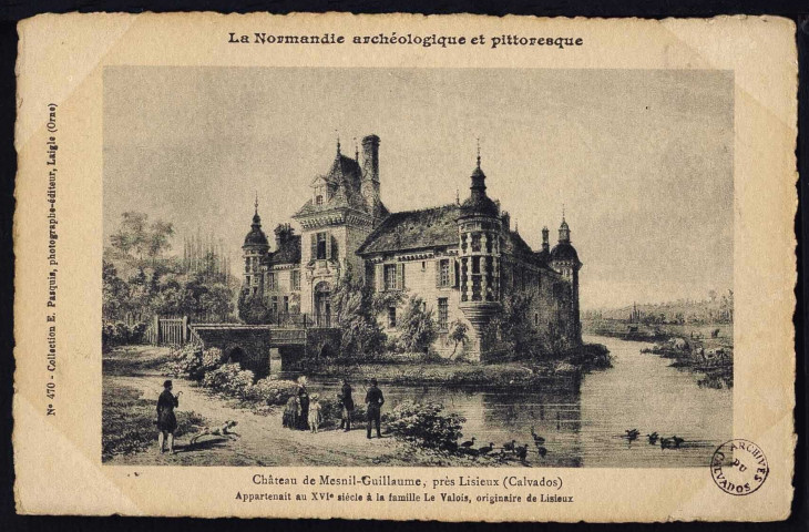 Le Mesnil-Guillaume : Château (XVIe siècle) (n°1 à 17)